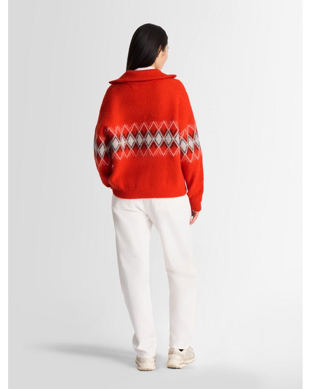 Fusalp Red Mireva Sweater