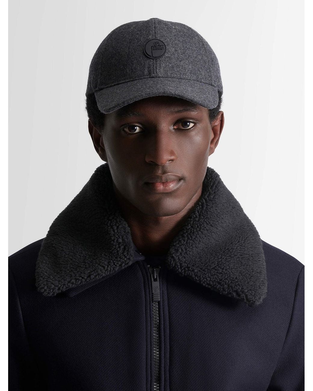 Fusalp Gray Wool Cap Cap