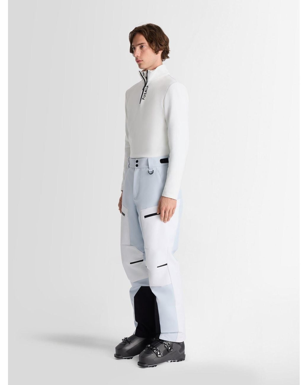 Fusalp White Sidyo Ski Pants for men