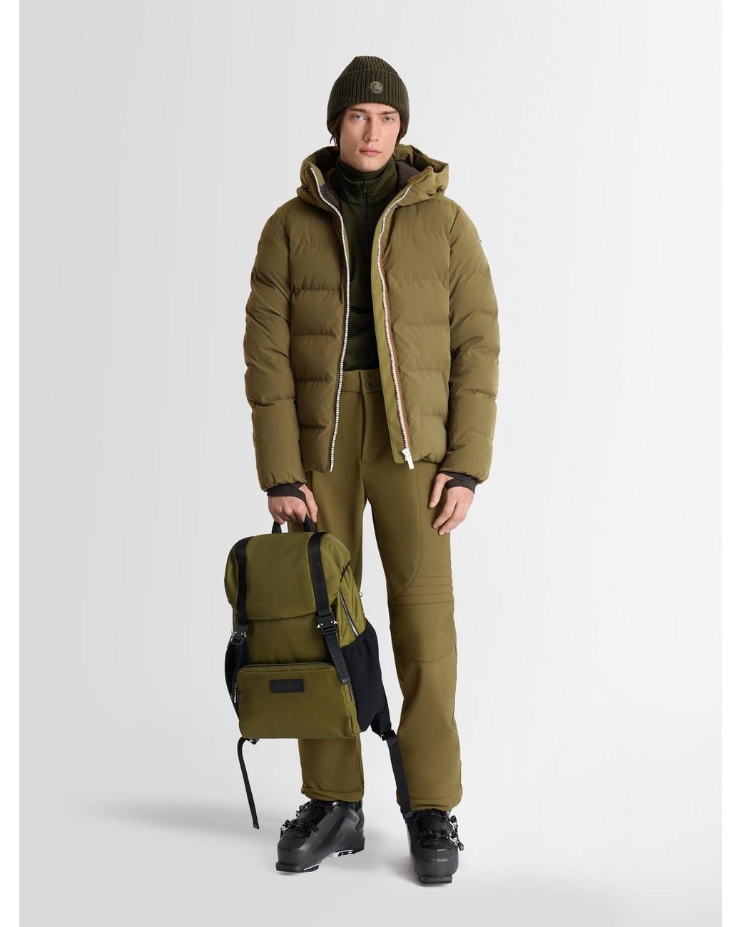 Fusalp Green Aflan Down Jacket for men