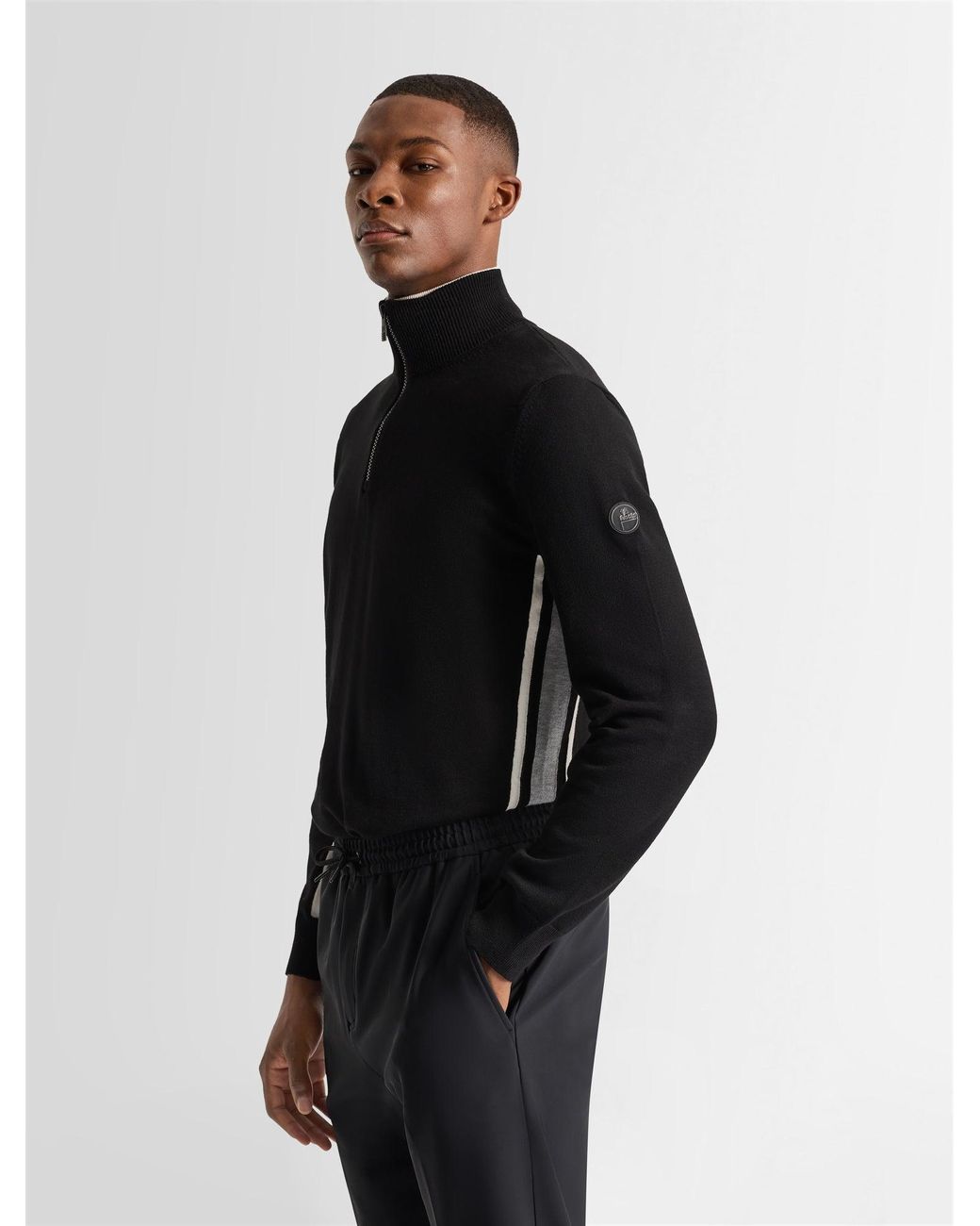 Fusalp Black Natom Sweater for men