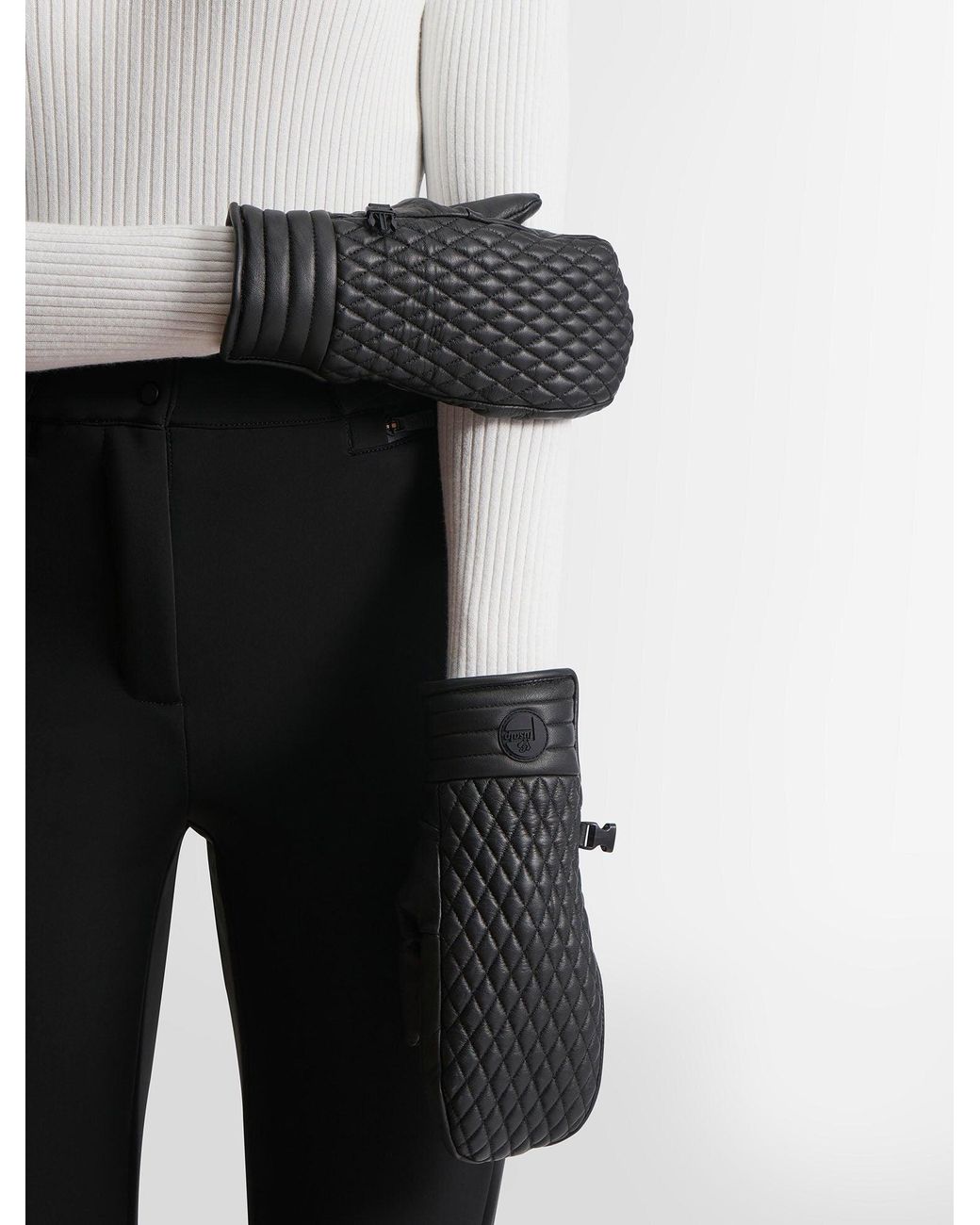 Fusalp Black Athena Ski Mittens