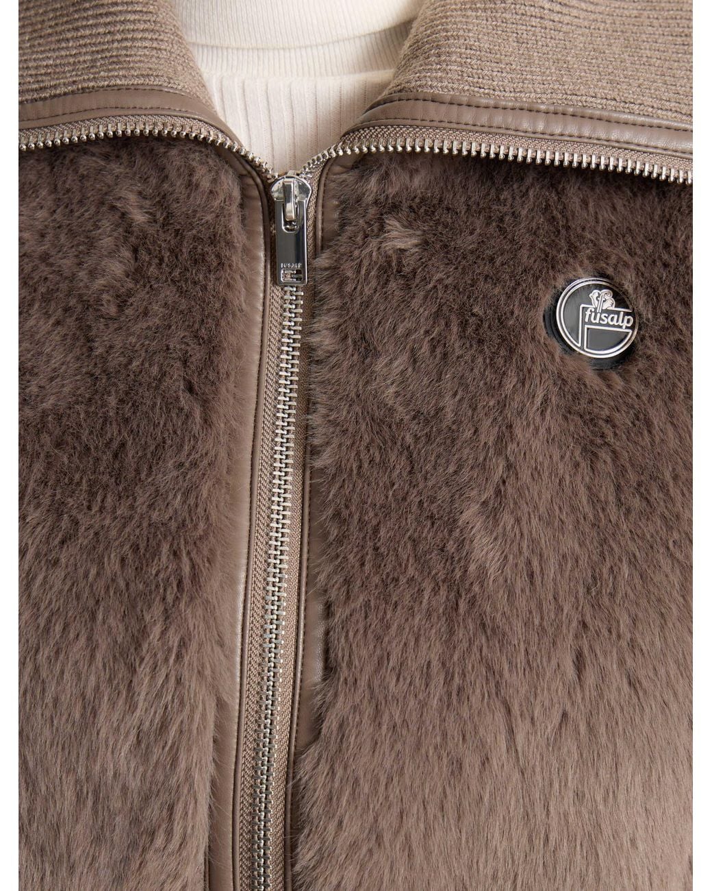 Fusalp Brown Piagae Sleeveless Jacket