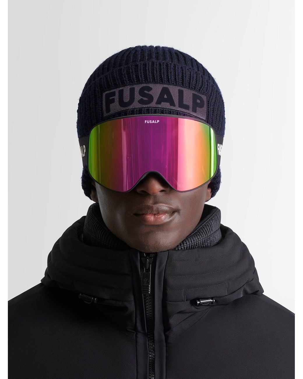 Fusalp Purple Matterhorn Ski Mask