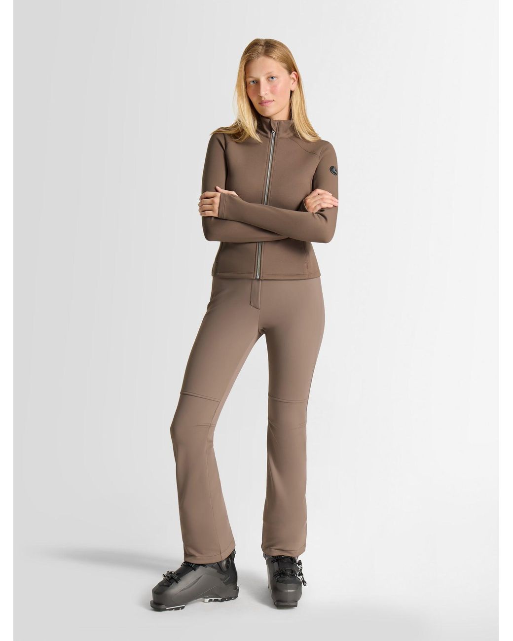 Fusalp Brown Lirvane Mid Layer Jacket