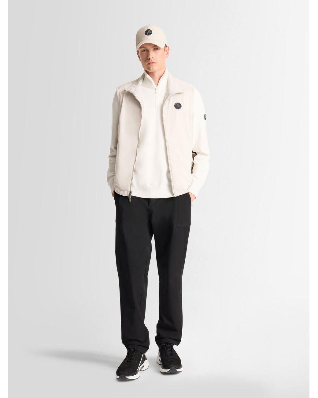 Fusalp White Latma Sleeveless Jacket for men