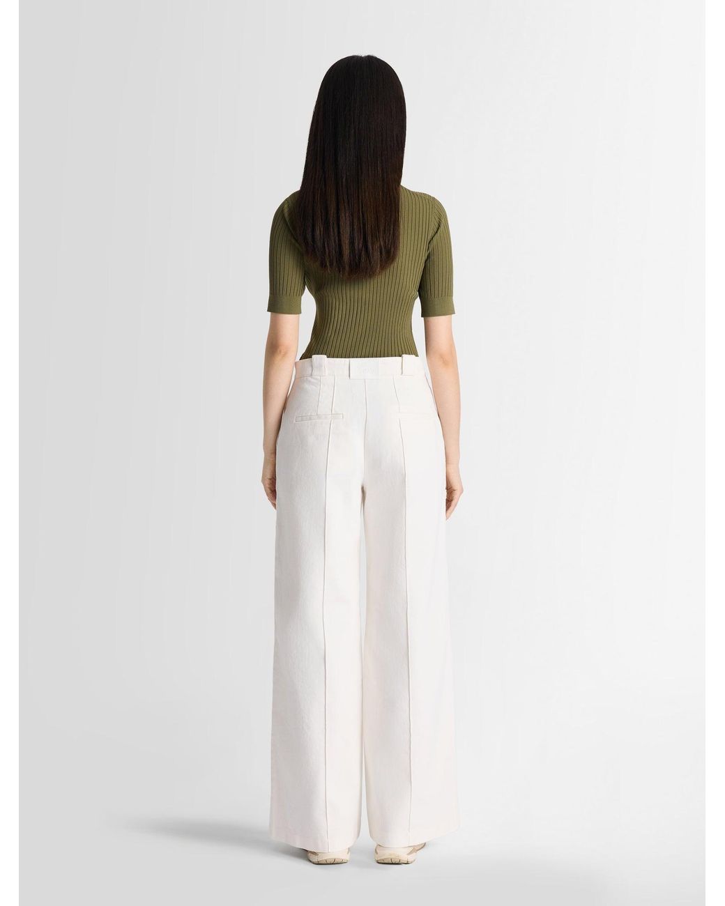 Fusalp White Noaletta Denim Pants
