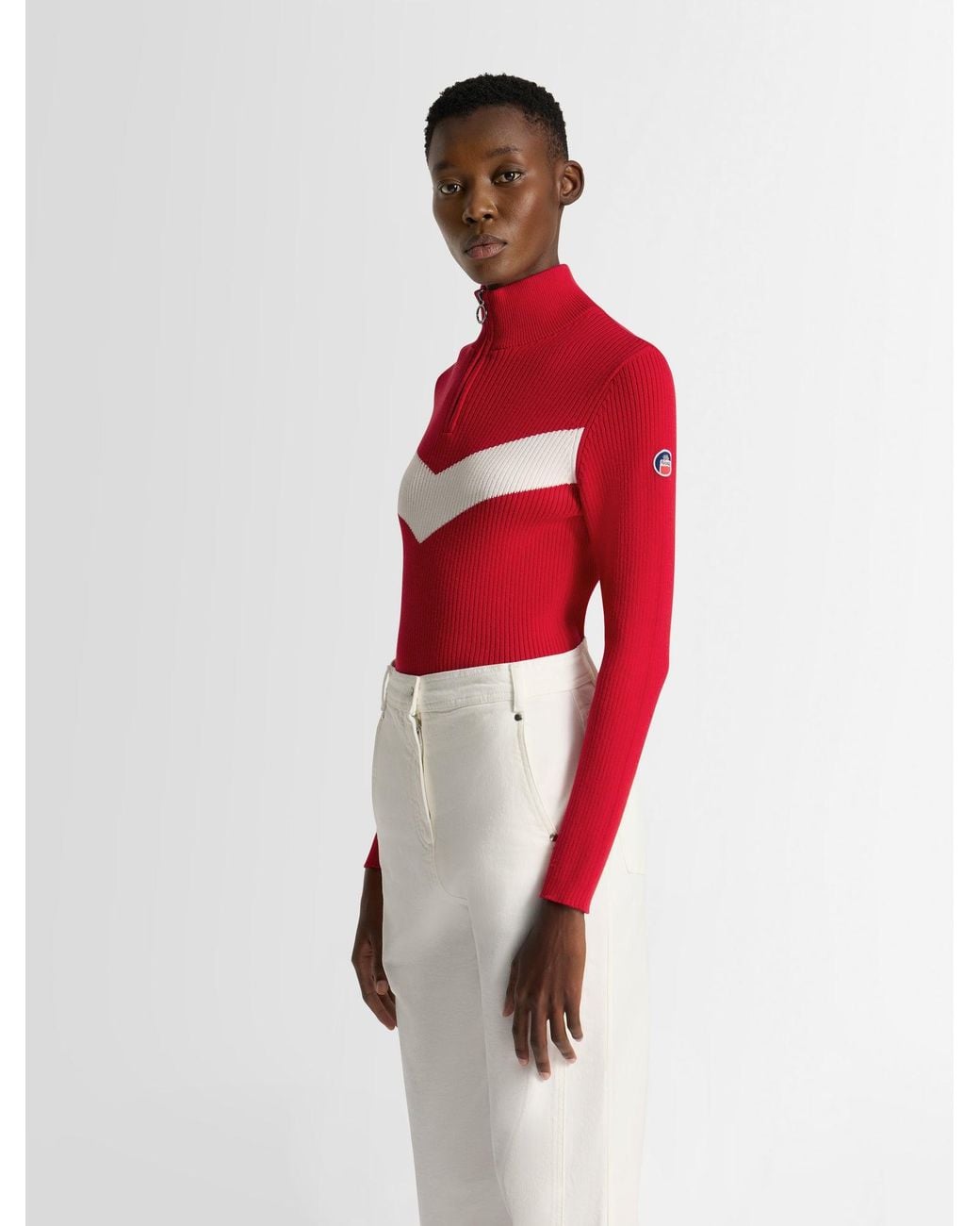 Fusalp Red Andromede Sweater