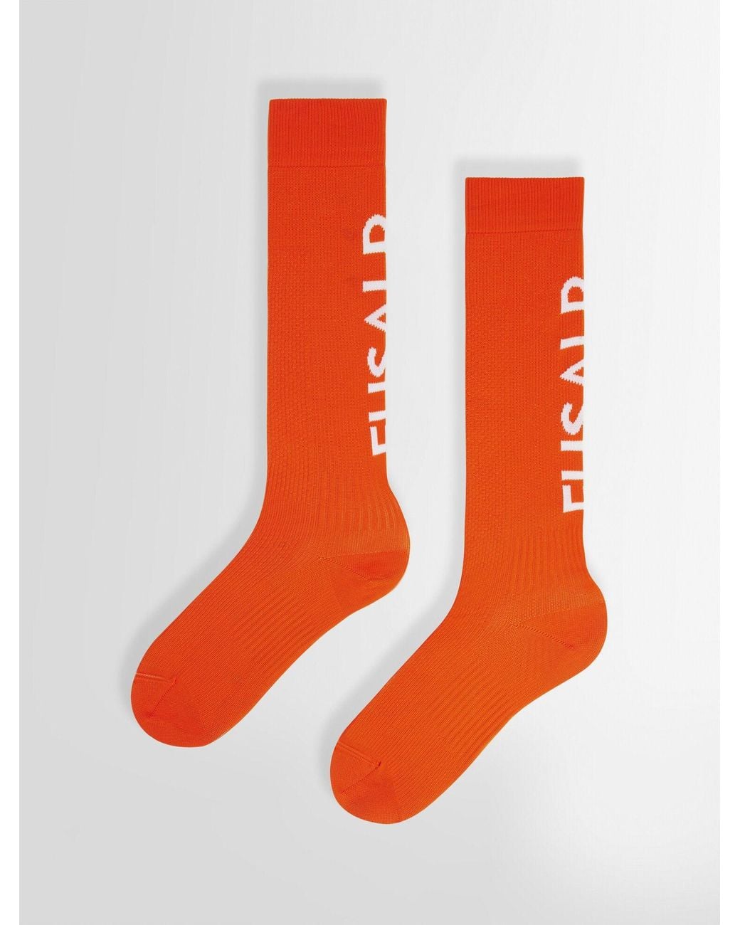 Fusalp Orange Sock Pop Ski Socks