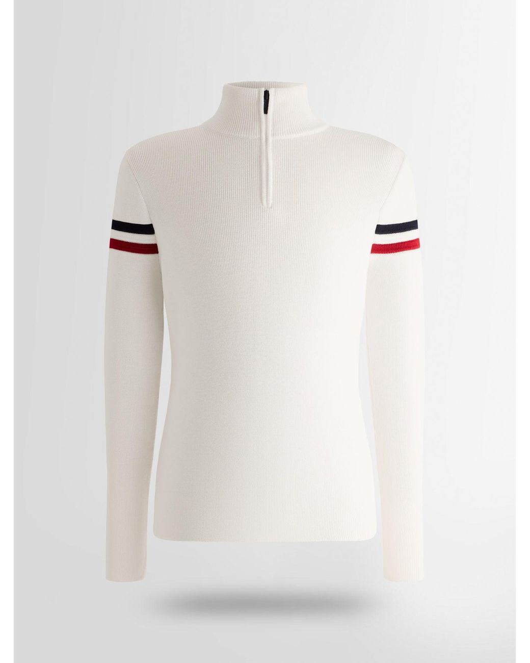 Fusalp White Wengen Sweater for men