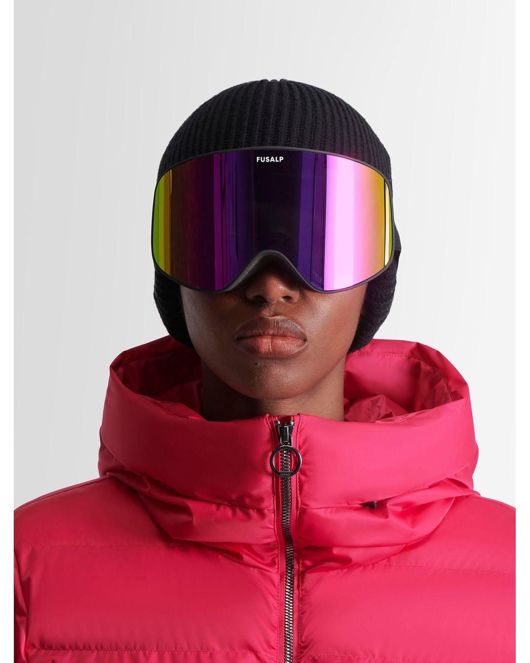 Fusalp Purple Matterhorn Ski Mask