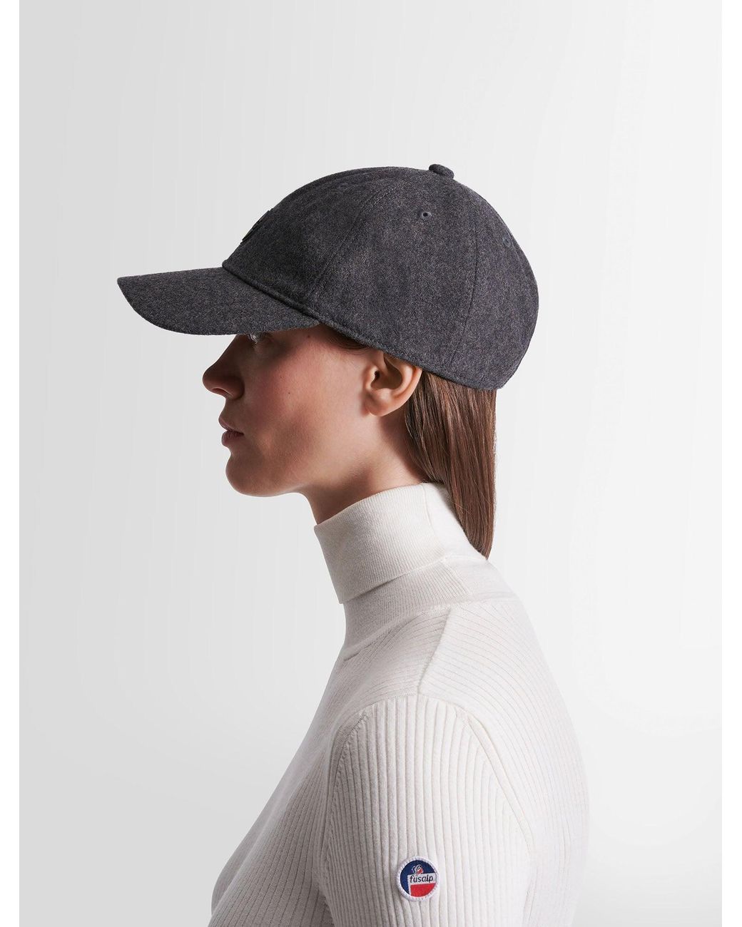 Fusalp Gray Wool Cap Cap