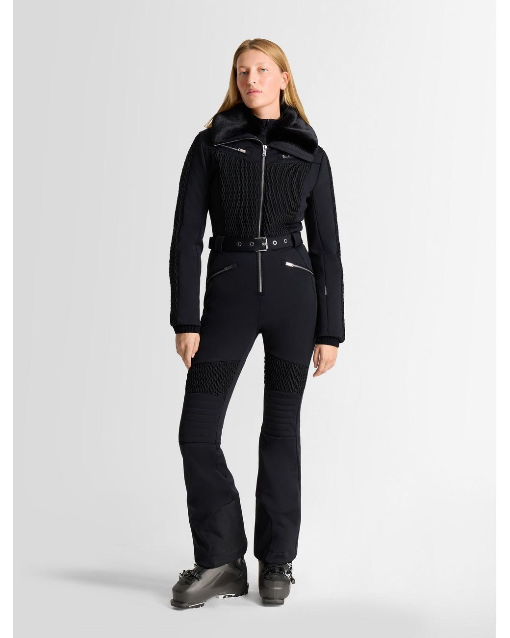 Fusalp Black Montanetta Ski Suit