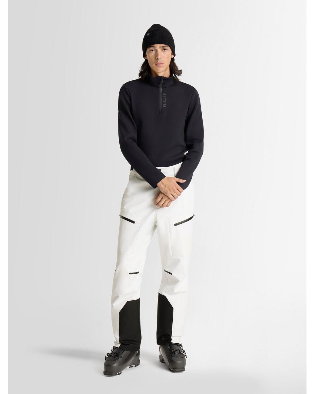 Fusalp White Sidyo Ski Pants for men