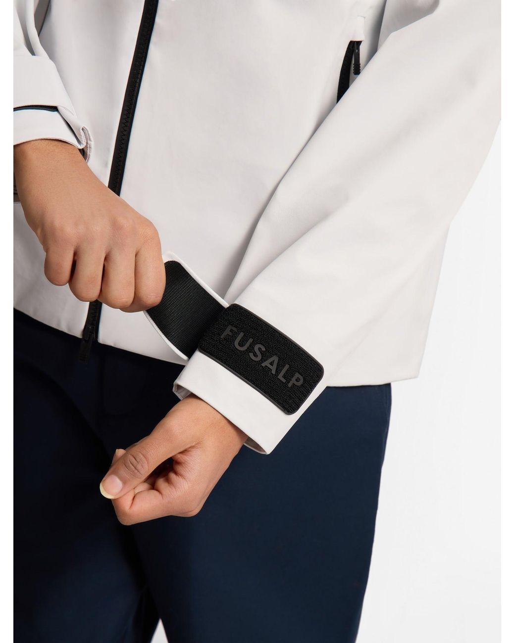 Fusalp White Ilanox Jacket for men