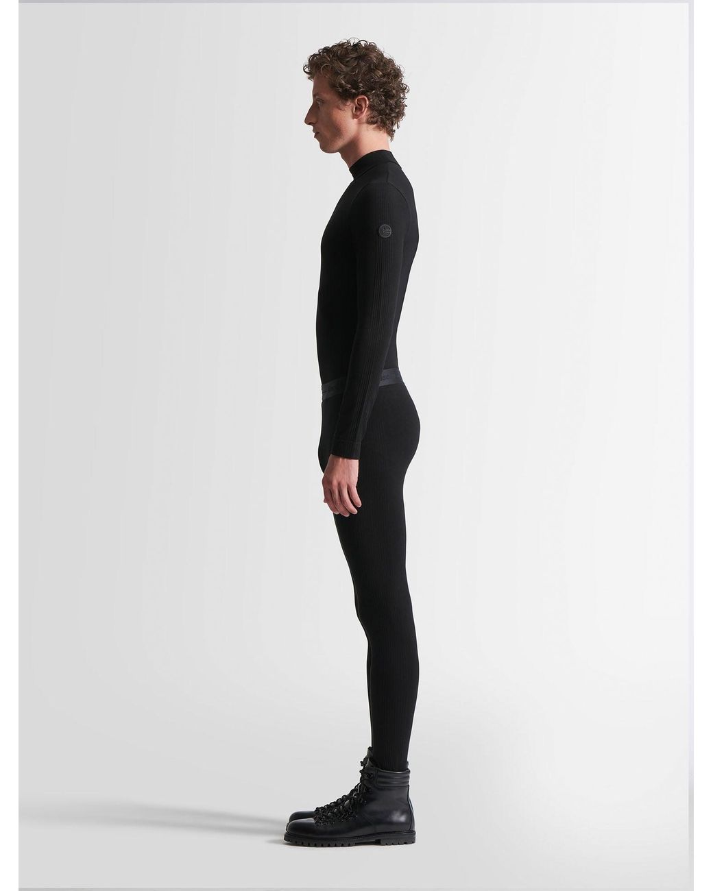 Fusalp Black Allo Leggings for men