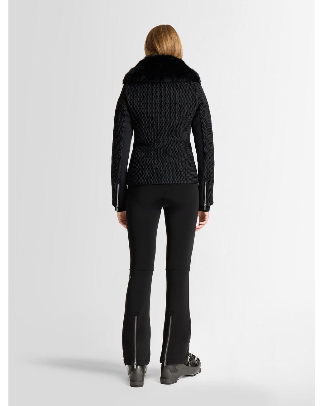 Fusalp Black Montana Snow Jacket