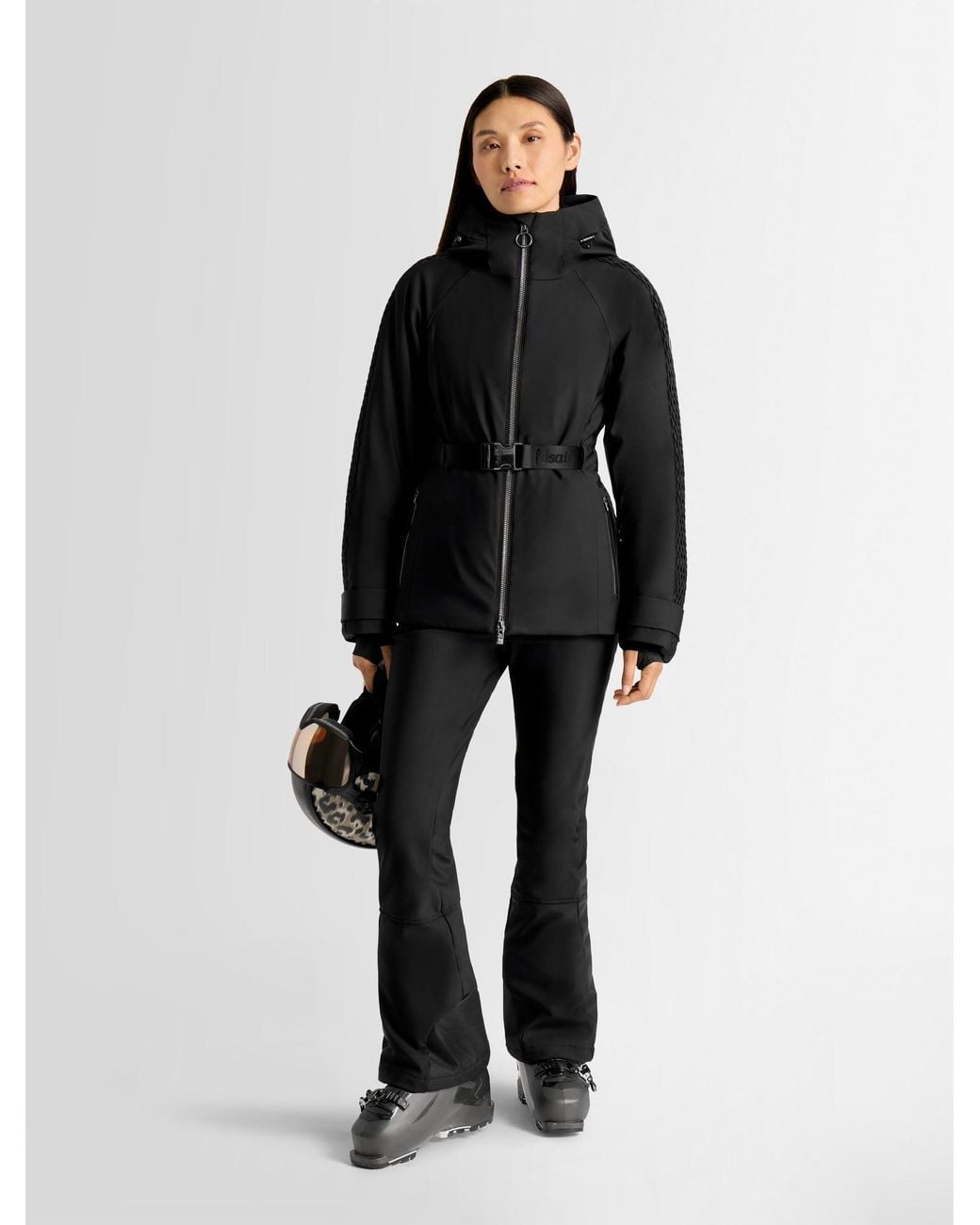 Fusalp Black Juno Ski Jacket