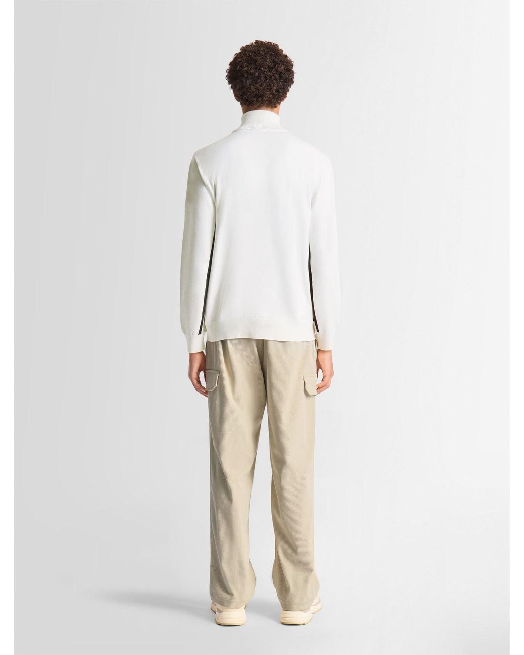 Fusalp White Natom Sweater for men