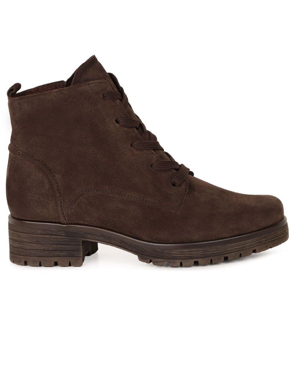Gabor Brown Zumba Ankle Boots