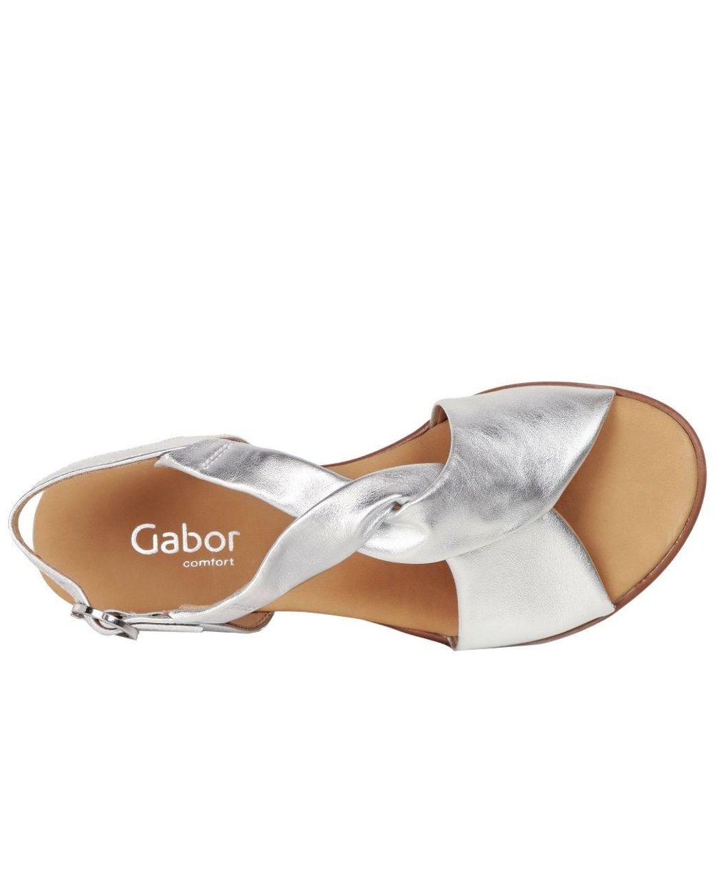 Gabor Metallic Rich Sandals