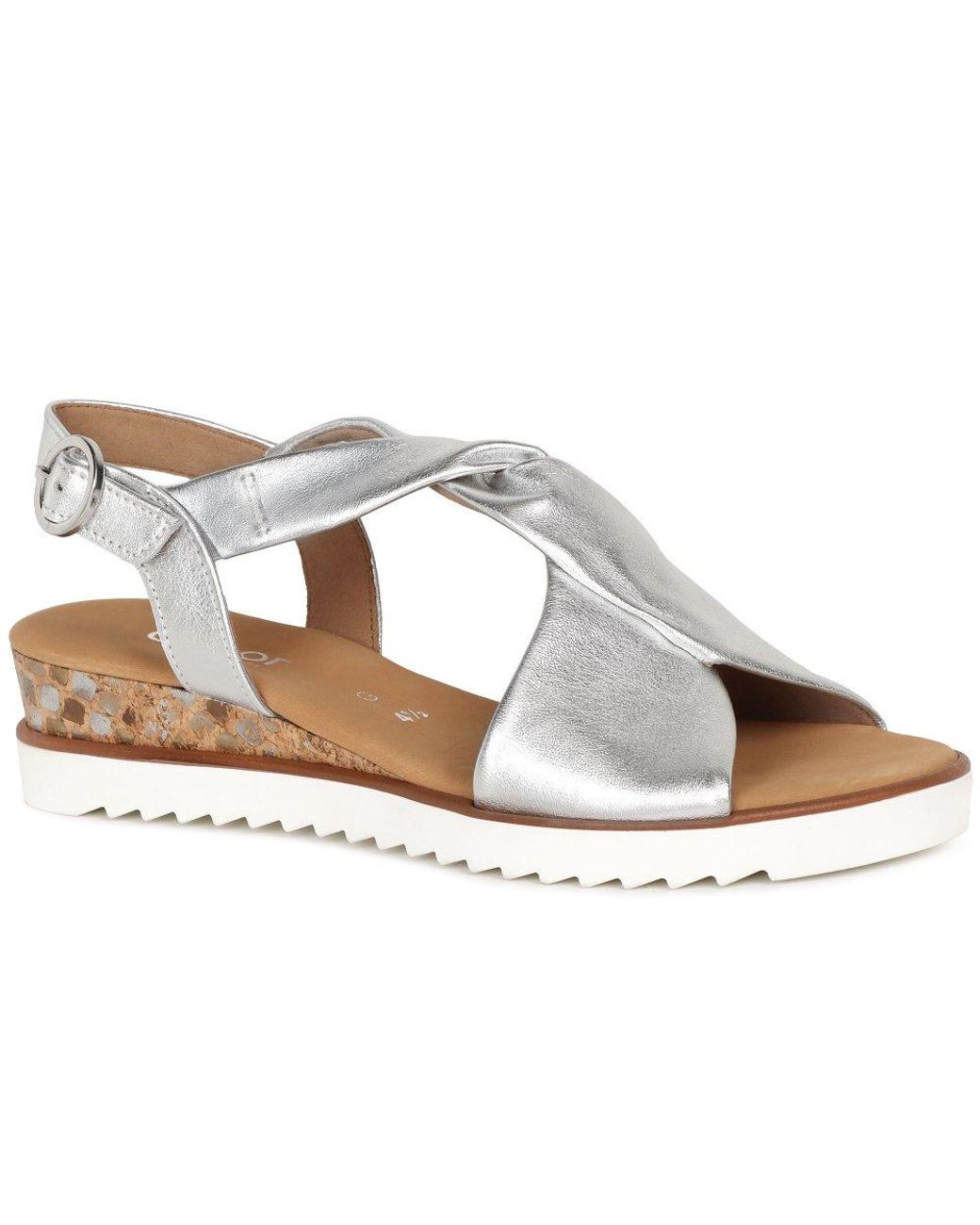 Gabor Metallic Rich Sandals