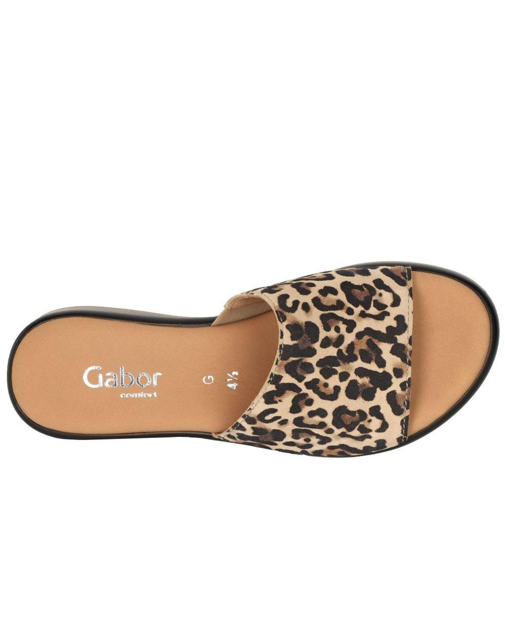 Gabor Brown Oakwood Sandals