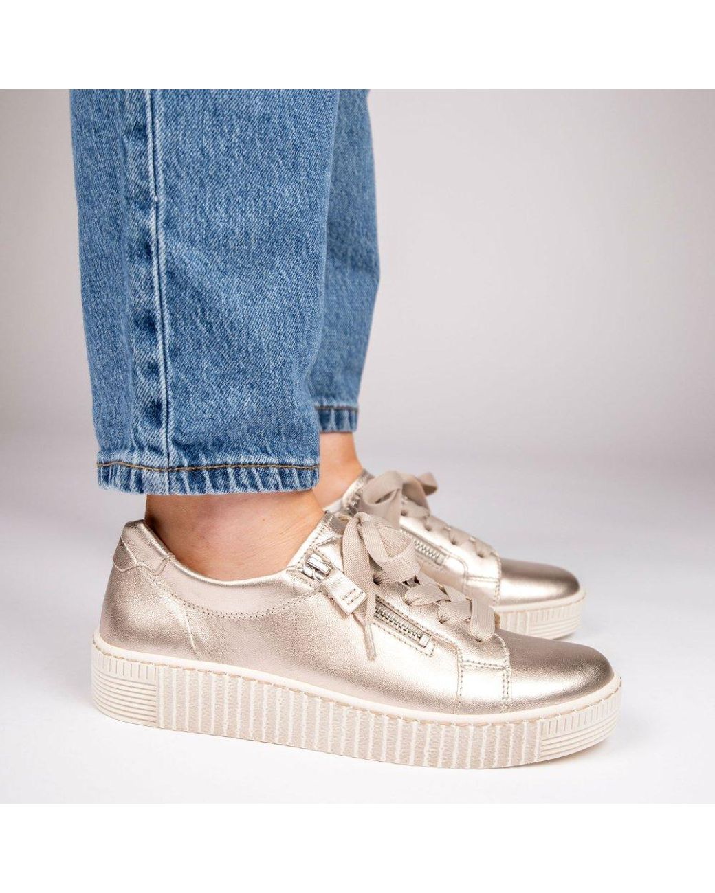Gabor Gray Wisdom Casual Shoes