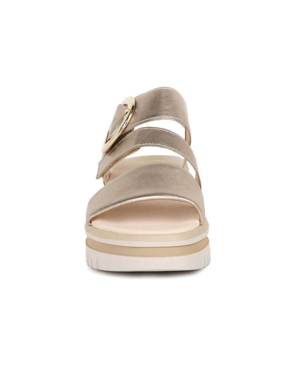 Gabor Metallic Amarillo Sandals