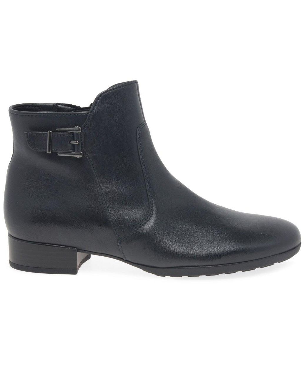 Gabor Blue Bolan Ankle Boots