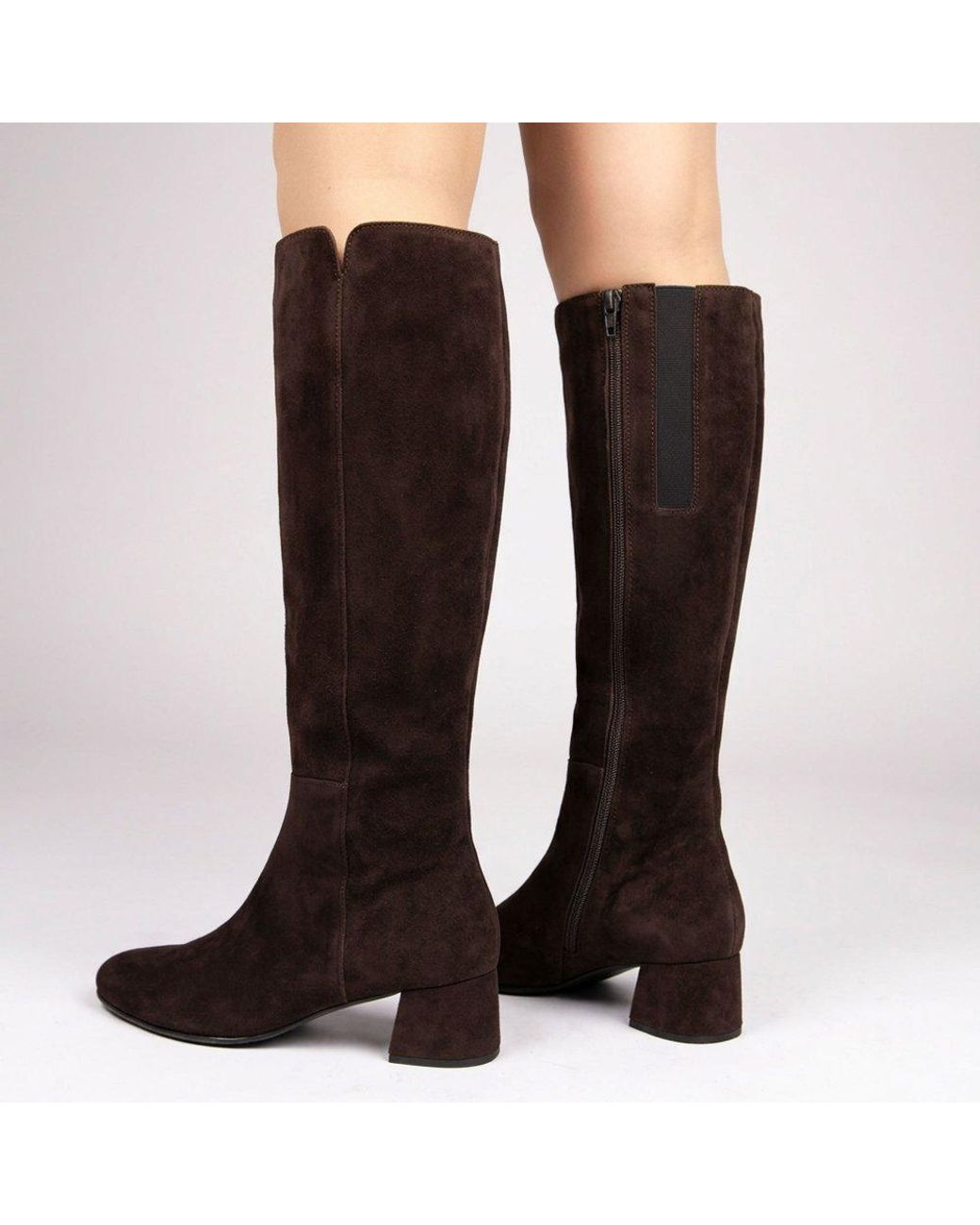Gabor Brown Ashby M Knee High Boots