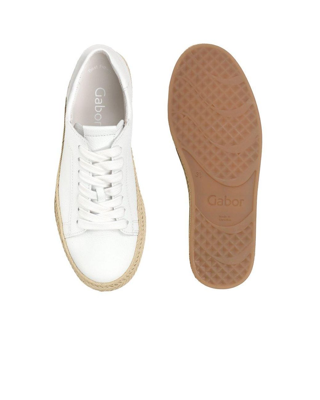 Gabor White Voice Trainers