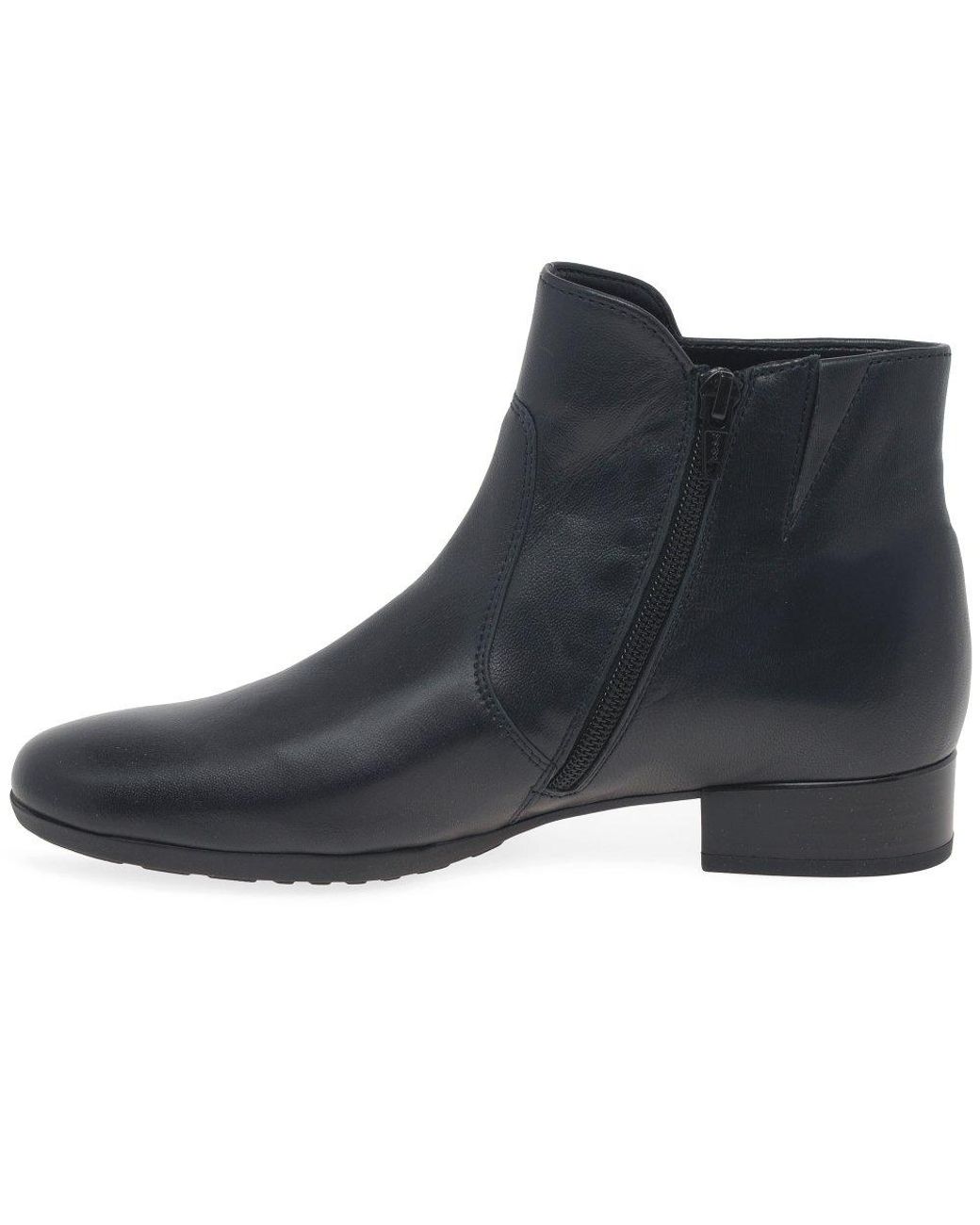 Gabor Blue Bolan Ankle Boots