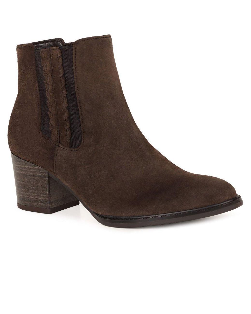 Gabor Brown Region Ankle Boots