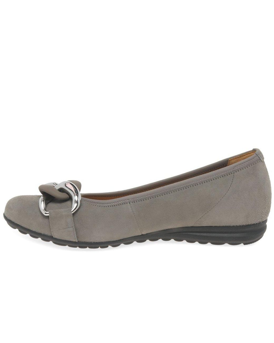 Gabor Gray Sabia &Apos;S Shoes Colour: Fumo Suede (Uni)