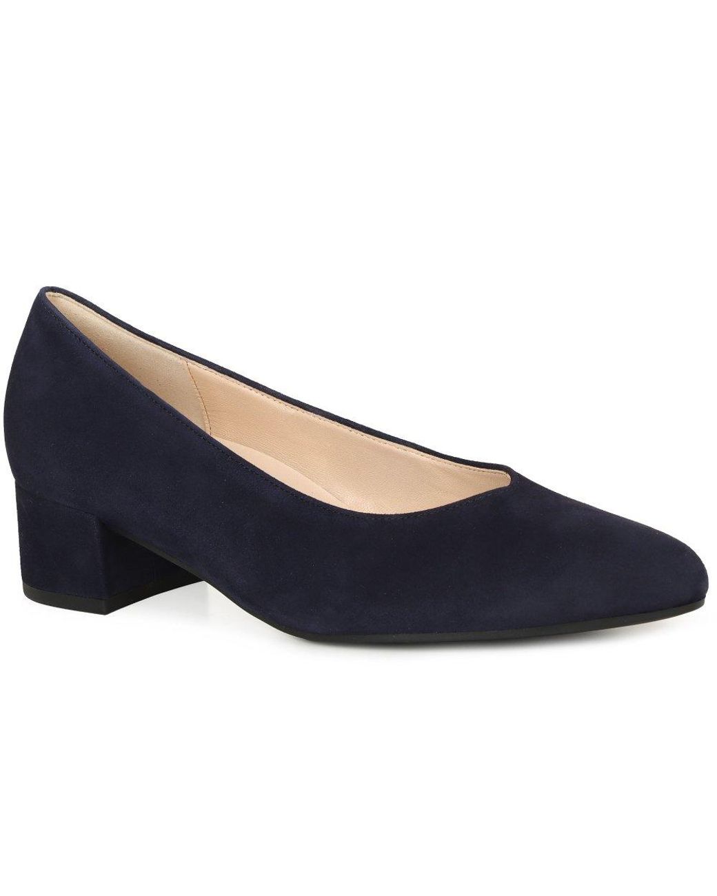 Gabor Blue Dixie Court Shoes
