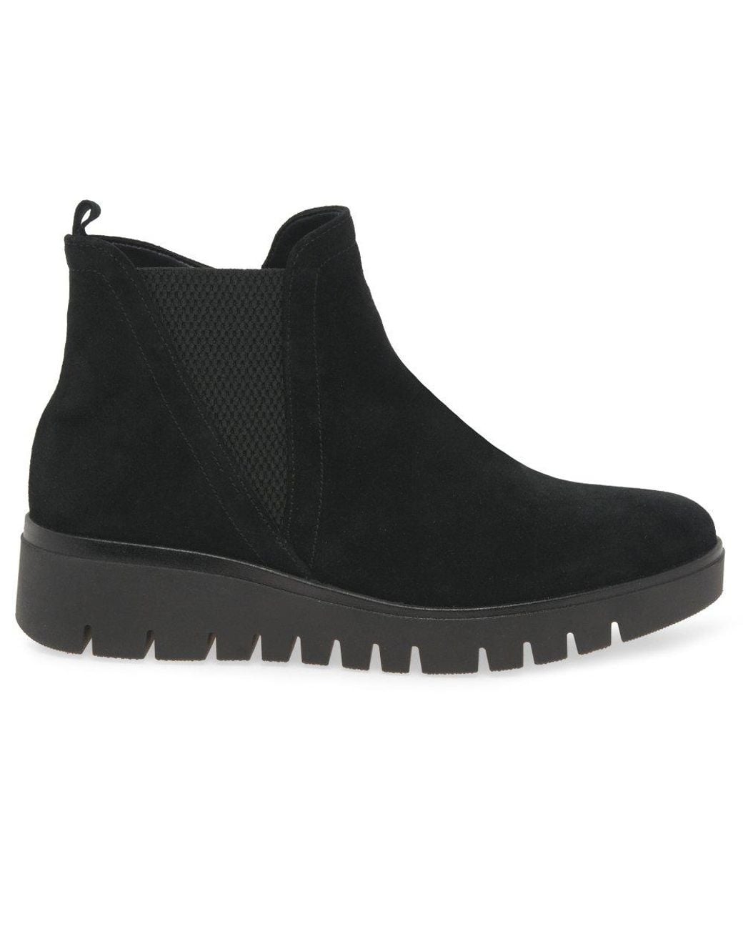 Gabor Black Dublin Chelsea Boots