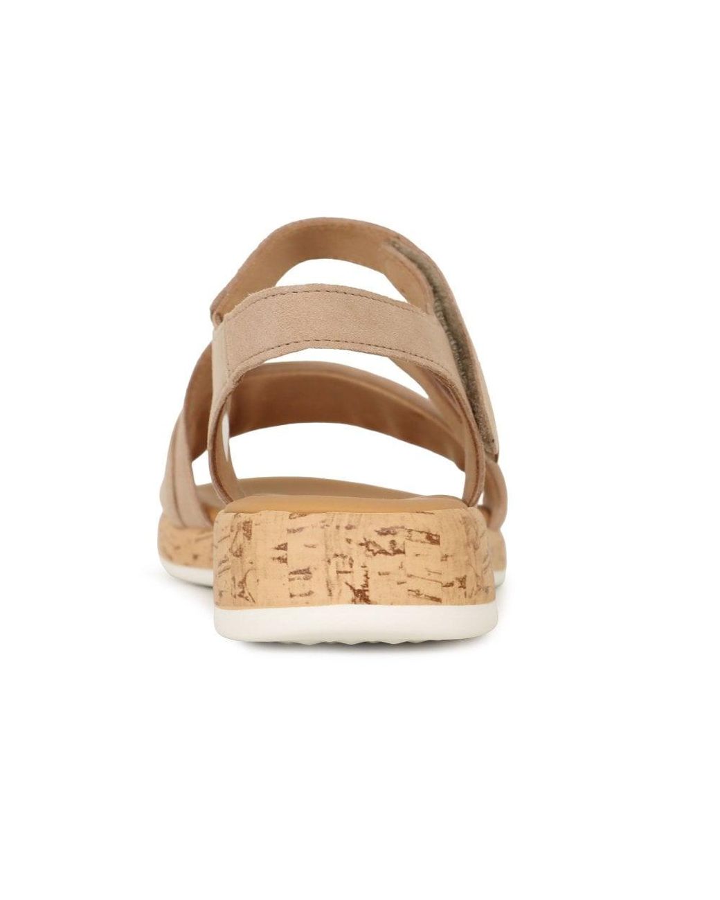 Gabor Brown Oporto Sandals Colour: Sand Suede (Kork)