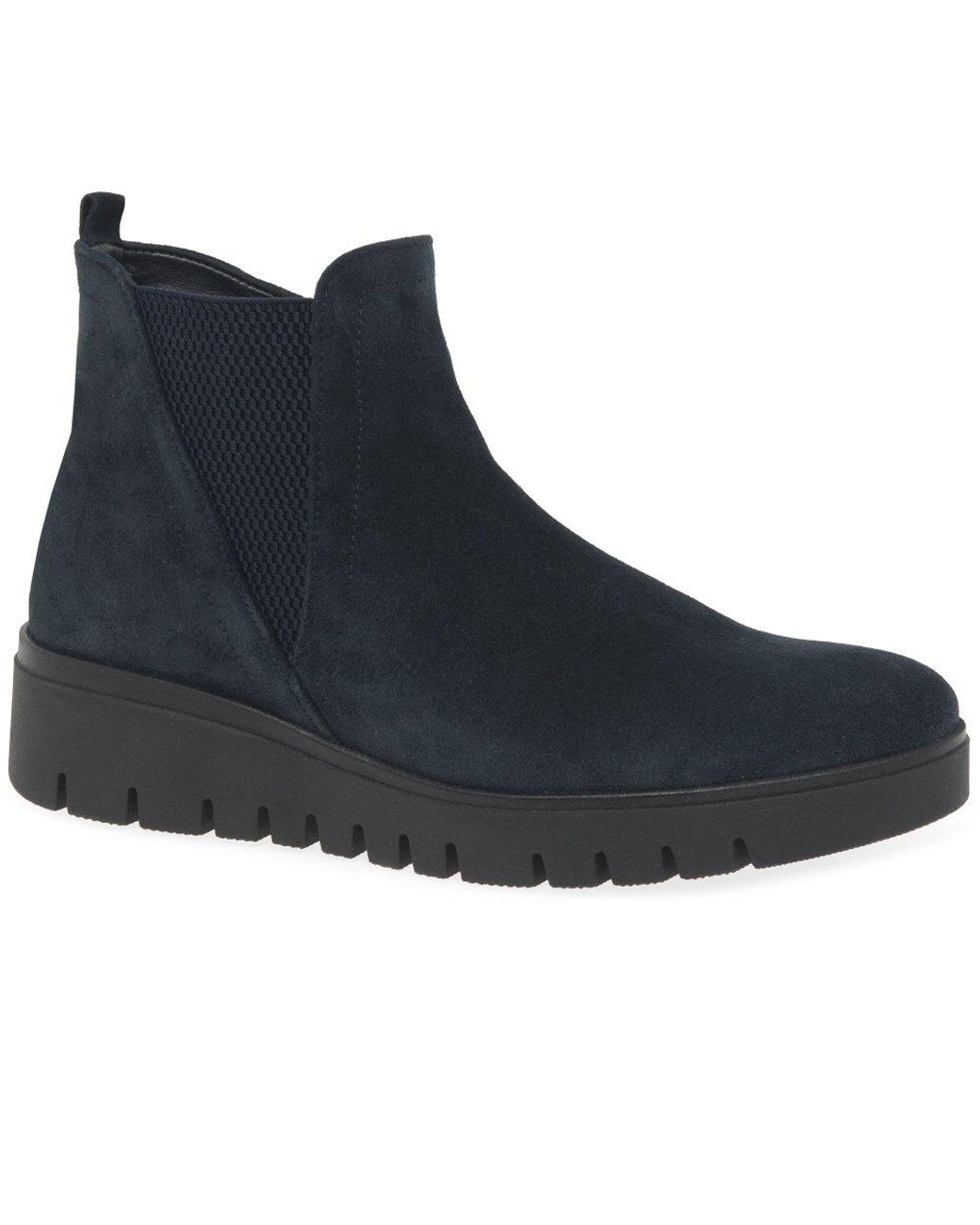 Gabor Blue Dublin Chelsea Boots