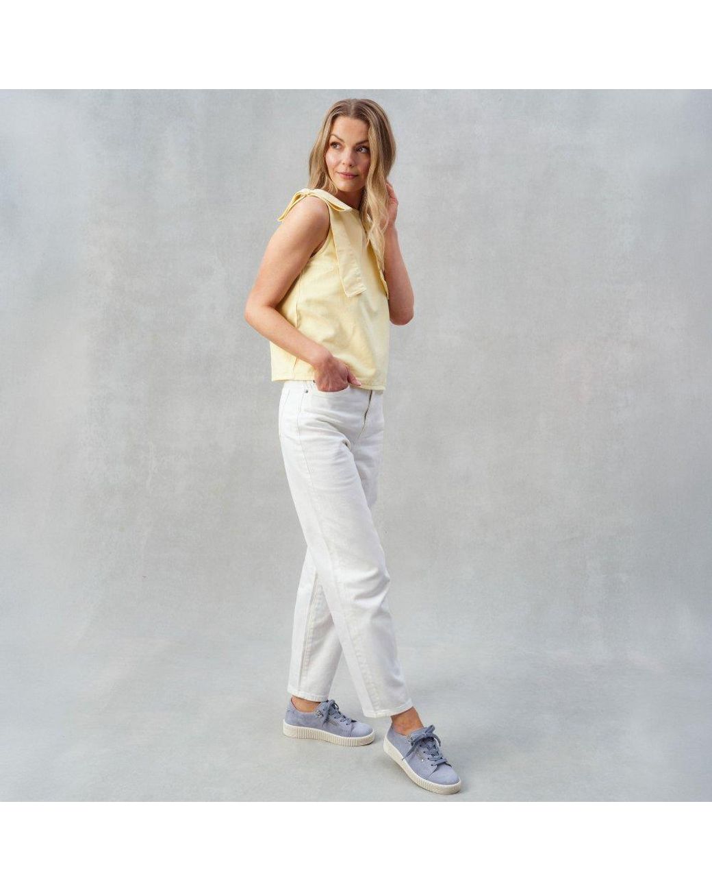 Gabor Blue Wisdom Ladies Trainers