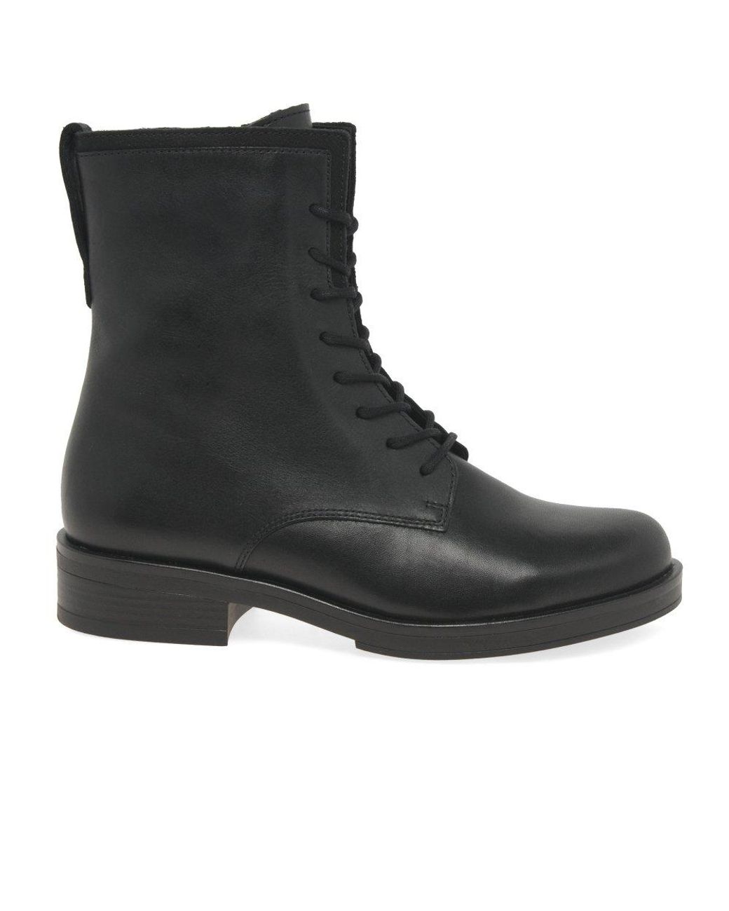 Gabor Black Hay Biker Boots
