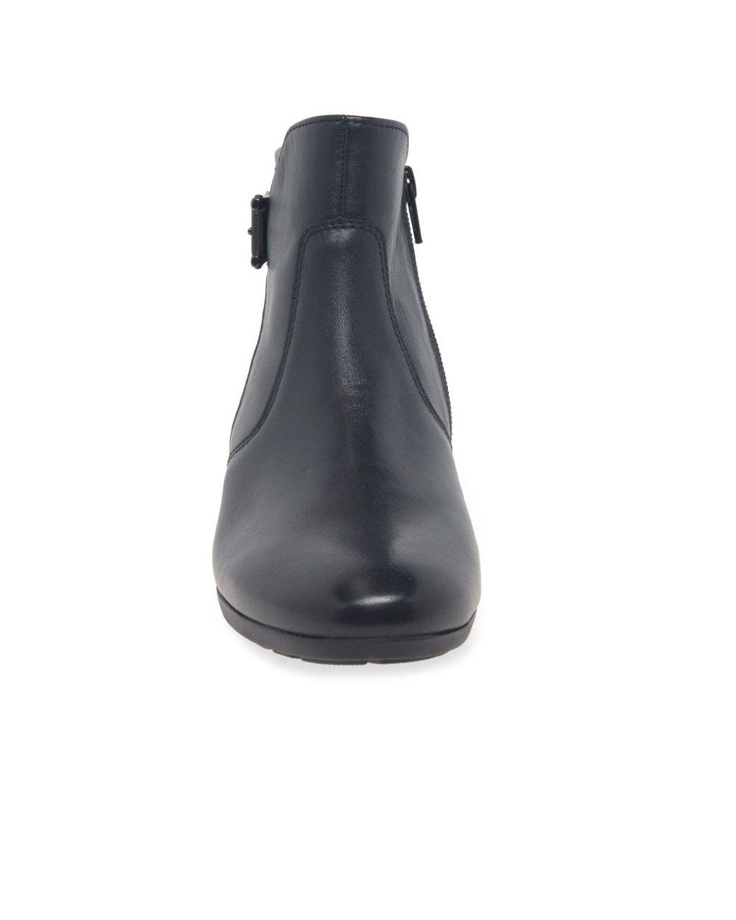 Gabor Blue Bolan Ankle Boots
