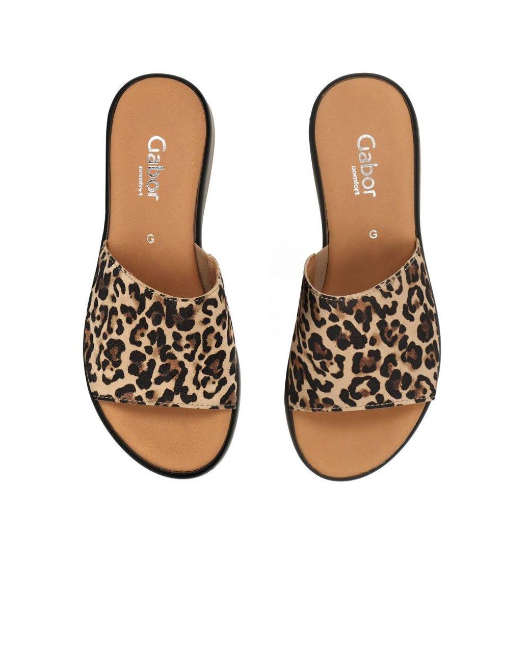 Gabor Brown Oakwood Sandals