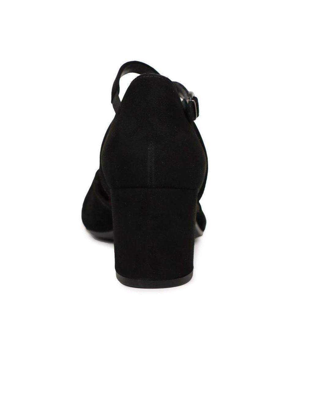Gabor Black Gisele Open Court Shoes