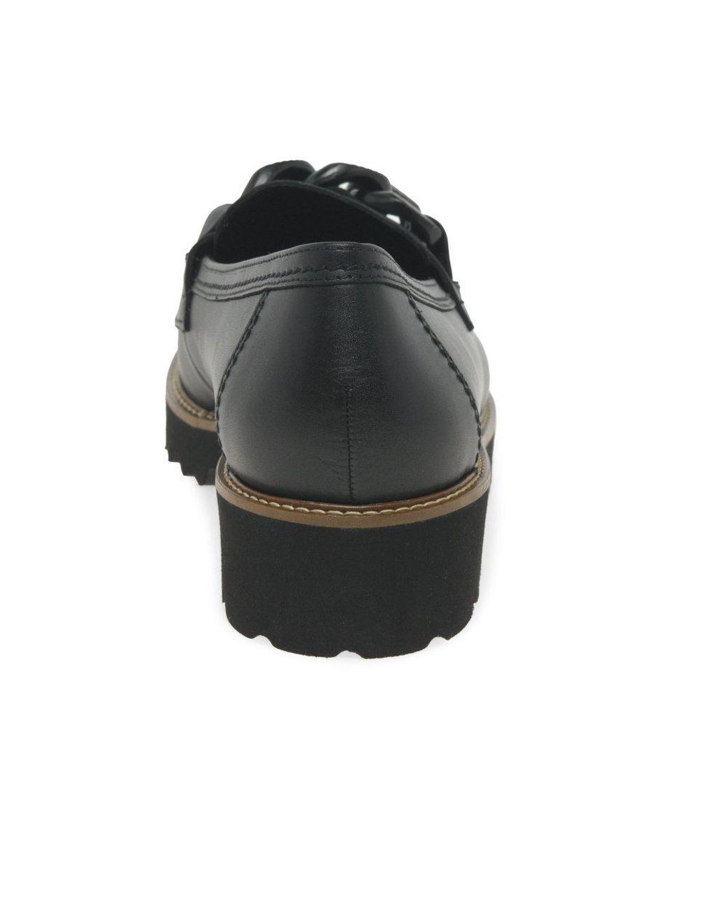 Gabor Black Squeeze Loafers (Uni)