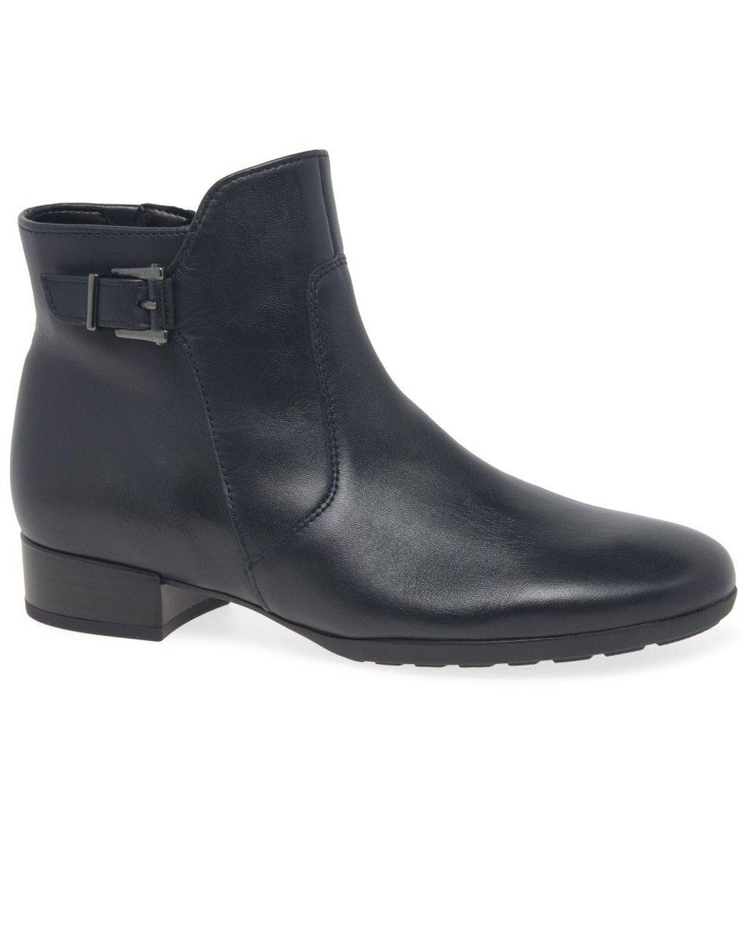 Gabor Blue Bolan Ankle Boots