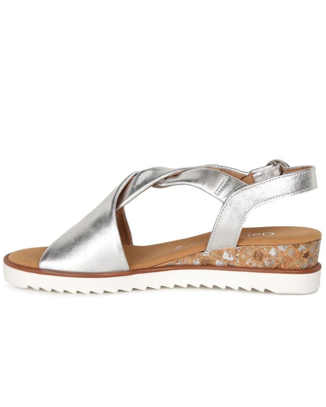 Gabor Metallic Rich Sandals