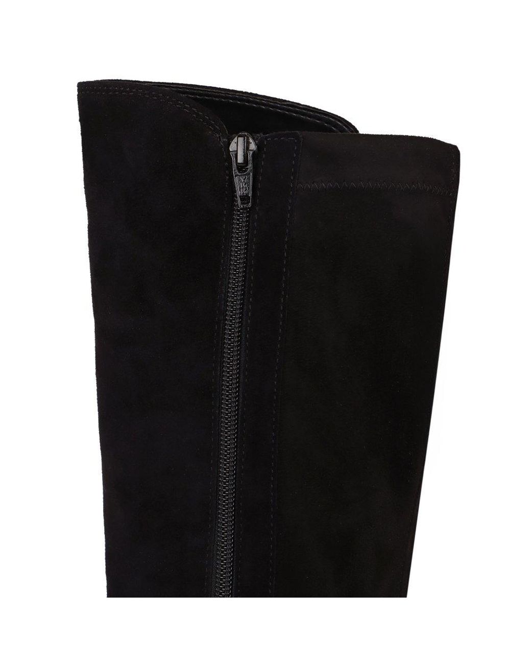 Gabor Black Quiz Knee High Boots