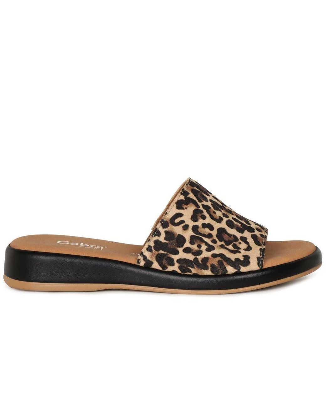Gabor Brown Oakwood Sandals