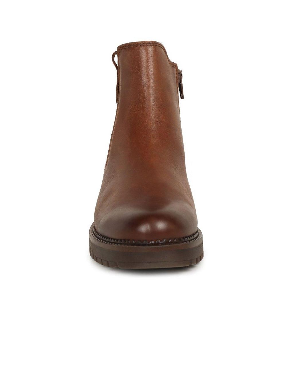 Gabor Brown Liquer Chelsea Boots
